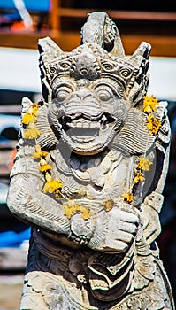 The Indonesian statue of God