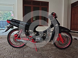 Indonesian version of the 2003 Honda Supra X motorbike