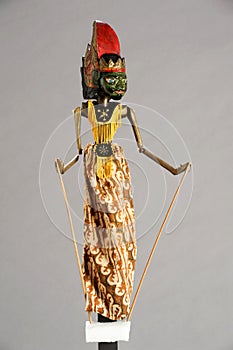 Indonesian Wayang Golek puppet photo