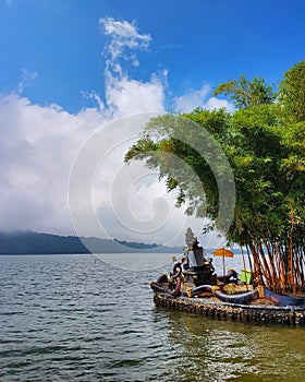 Indonesien lakeside