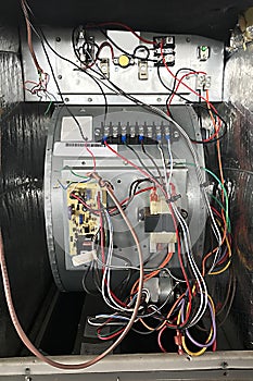 Indoor Central AC Fan Motor Wired System