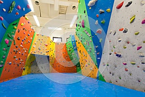 Indoor climbing training