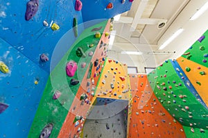 Indoor climbing training