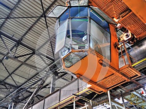 Indoor crane Ceiling crane Driver's cab