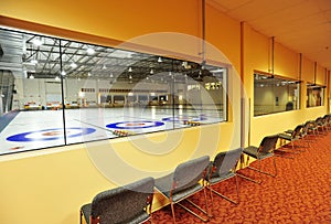 Indoor curling rinks