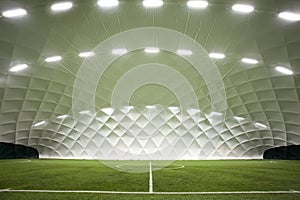 Indoor football field