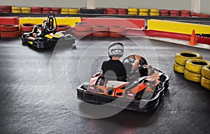 Indoor go kart