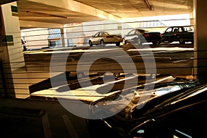 Indoor parking structure