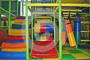 Indoor playground playthings