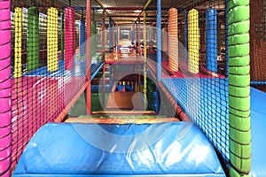 Indoor playground staircase