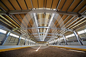 Indoor riding hall