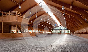 Indoor riding hall