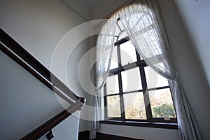 Indoor stairs