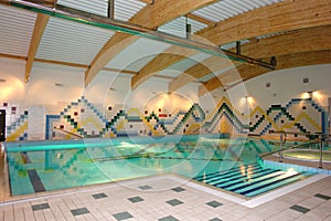 Indoor swimming pool photo