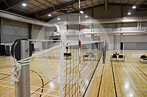 Indoor Volleyball Court