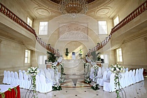 Indoor wedding Scene