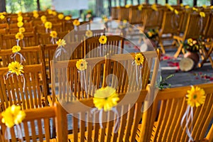 Indoor wedding Scene