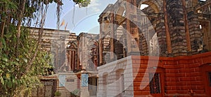 Indore Heritage Building called Foti Kothi Broken Palace