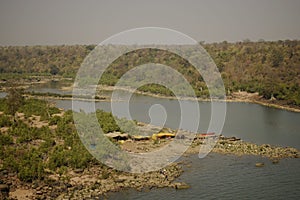 Indravati river view from the top