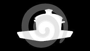 Induction cooktop and cooking pot