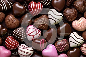 Indulge in Love: Tempting Valentine\'s Day Chocolates.