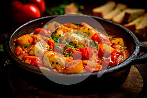 Flavors of Rioja: Bacalao a la Riojana, a Savory Codfish Stew with a Spanish Twist photo