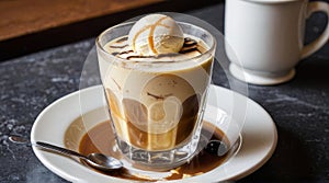 Indulge in the Temptation: Affogato Delights Await photo
