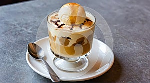 Indulge in the Temptation: Affogato Delights Await photo