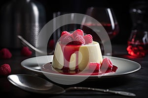 Indulgent Chilled Italian Panna Cotta