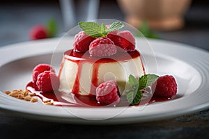 Indulgent Chilled Italian Panna Cotta