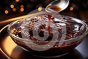 Indulging in Delight: Exploring the Tempting World of Delicious Chocolate. Generative AI