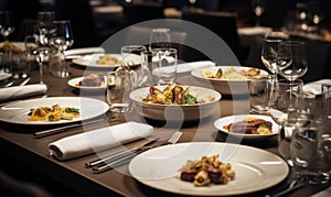 Indulging in Fine Dining: Exquisite Cuisine in a Luxurious Setting