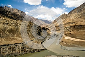Indus River in Ladakh, India photo