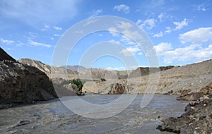 Indus river at Zanskar valley in Ladakh, India