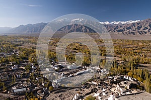 Indus Valley around Tiksey, Ladakh, India