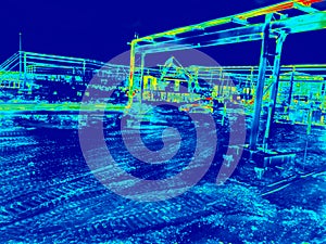 Indusrial thermographic image
