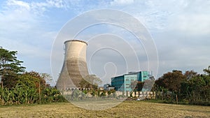 Industial Coal Fired Boiler Tower photo