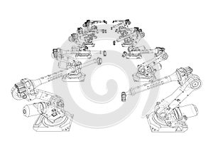 A industral robots manipulators