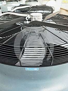 Industrial Air conditioner  and cooling Unit on roof