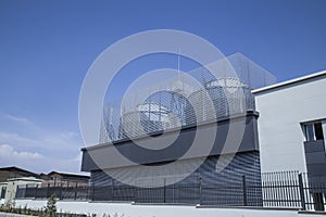 Industrial air conditioner on roof,chiller