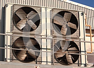 Industriale l'aria condizionatore un ventilazione 