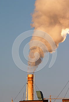 Industrial air pollution