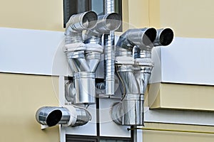 Industrial air ventilation system