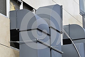 Industrial air ventilation system