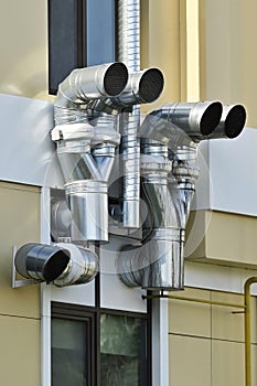 Industrial air ventilation system