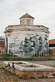 Industrial archaeology at the former slaughterhouse Testaccio in Rome