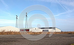 Industrial area in the Netherlands