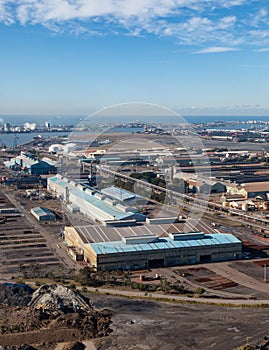 Industrial Area - Newcastle Port - Newcastle Australia
