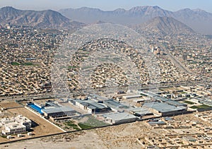 An industrial area was in Kabul Afghanistan photo