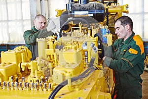 Industrial assembler worker